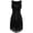 Black, variant on Morttic Women's Sexy Front Zipper Fringe Bodycon Mini Dress – Sleeveless Slim Short Dress, Western Cowgirl Party Outfit Black,S