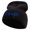 Black, variant on Cook Up Embroidered 8 inch Acrylic Short beanie - Grey OSFM