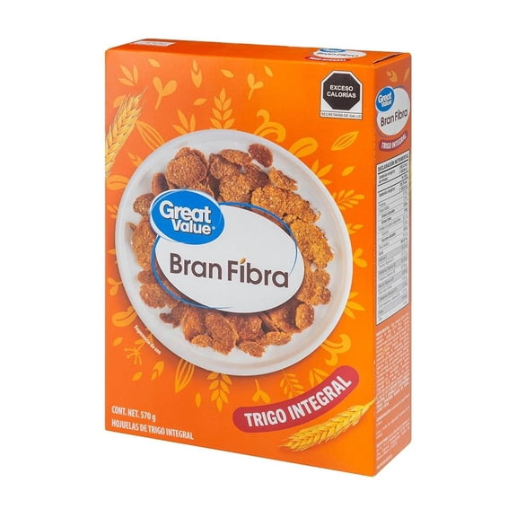 Cereal Great Value Bran Fibra 570 g