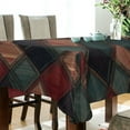 thumbnail image 5 of Yayeee Tablecloths 60" x 120" Rectangle Wrinkle Resistant Party Table Cover, Red Tartan Pattern, 5 of 8