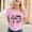 Pink, variant on Product Category Womens T-Shirts Womens Sarcastic T Shirts With Funny Sayings Novelty Graphic Tees For Women Product Title