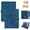 Dark Blue, variant on TECH CIRCLE Universal 8 Inch Tablet Case, Folio Flip Lightweight Protective PU Leather Cute Embossed Cartoon Cover with Card Slots, Built-in Stand, for 7.9/8.0/8.3/8.4 Inch Touchscreen Tablet, Orange
