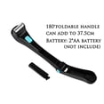 thumbnail image 4 of Electric Back Shaver Professional Razor Do-It-Yourself Grooming Design for Back Hair Removal (Black), 4 of 8