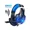 Black blue, variant on G9000 Stereo Gaming Headset For PS4 PC One For PS5 Controller, Noise Cancelling Over Ear Headphones With Mic, LED Light, Bass Surround, Soft Memory Earmuffs For Laptop NES Games