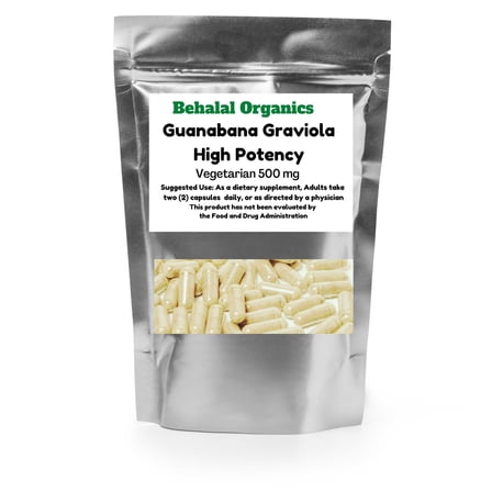 Guanabana Graviola Capsules - Powerful Antioxidant