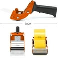 thumbnail image 3 of Packing Tape Gun Dispenser Lightweight Adjustable Packaging Tape Gun upto 3'', 3 of 10