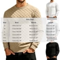 thumbnail image 4 of Vetsdori Mens Long Sleeve Shirts Knit Comfy Pullover Sport Winter Stylish Crew Neck Tshirts for Men Casual, 4 of 6