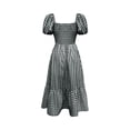 thumbnail image 4 of CIENVNSTG Women's Fashion A-Line Summer Dress Casual Flowy Dress for Everyday Wear, 4 of 5