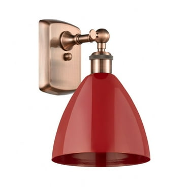 Innovations Lighting - Plymouth Dome - 1 Light Wall Sconce In Industrial