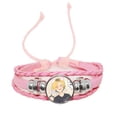 thumbnail image 4 of ¡Anime voleibol Manga Haikyuu! Hinata-pulsera Syouyou de cuero tejido para Fans, brazalete con varias fotos de dibujos animados, regalo al por mayor, 4 of 5