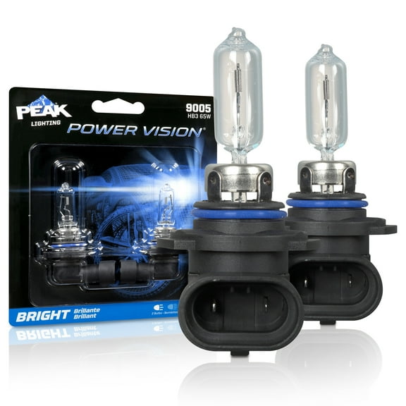 PEAK Power Vision Automotive High Performance 9005/HB3 65W Headlights (2 Pack)