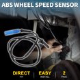 thumbnail image 2 of Sensor de velocidad de rueda ABS Unique Bargains para BMW 328i duradero No.34526764859 trasero izquierdo o derecho sensor de velocidad ABS 1 pieza para BMW 335i xDrive, 2 of 7