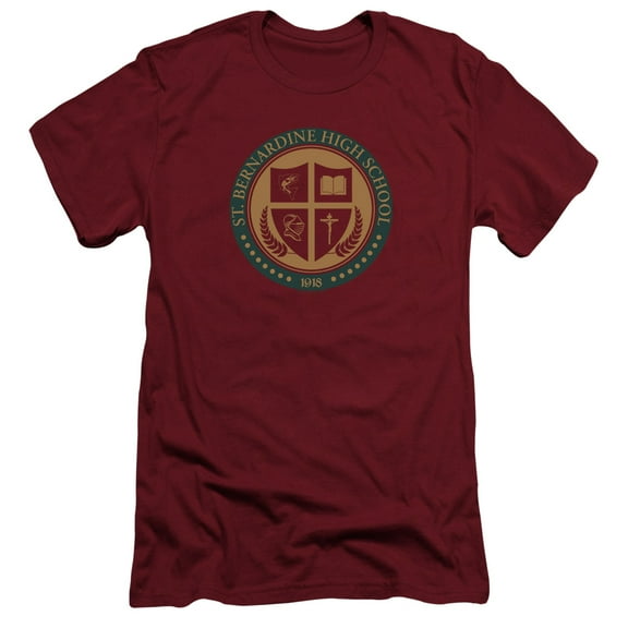 American Vandal St Bernardine Seal Adult 30/1 T-Shirt Cardinal