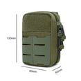 thumbnail image 4 of fankhu Outdoor Mini Medical Waist Bag First Aid Storage Pack ( Green), 4 of 9