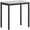 Black, variant on 30 x 18 in. Utility Table, Gray