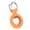 Orange, variant on EDHITNR Anti-Lost Protective Case with Buckle for Bluetooth Tracker, Secure Holder Cover for Tile SmartTag Airtag, Durable Silicone Skin Protector for Keys Wallet Pet Collar Bag, Purple