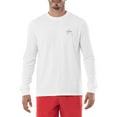 thumbnail image 2 of Guy Harvey Menâs Offshore Fish Collection Long Sleeve T-Shirt - Bright White Medium, 2 of 3