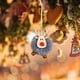 thumbnail image 4 of Figuras de reno navideñas, decoración, colgante, estatua de ciervo, modelo de adorno Style2 gris, 4 of 9