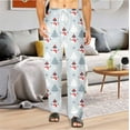 thumbnail image 7 of Christmas Pajama Pants for Women Men Couples Fuzzy Pjs Pants Flannel Plush Pajama Bottom Xmas Costume Sleepwear Matching Pajamas for Christmas Gifts, 7 of 7