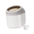 thumbnail image 4 of AMLESO Grain Rice Container Pet Food Storage Box Food Grain Box Bin for Grain Flour White 10kg, 4 of 8