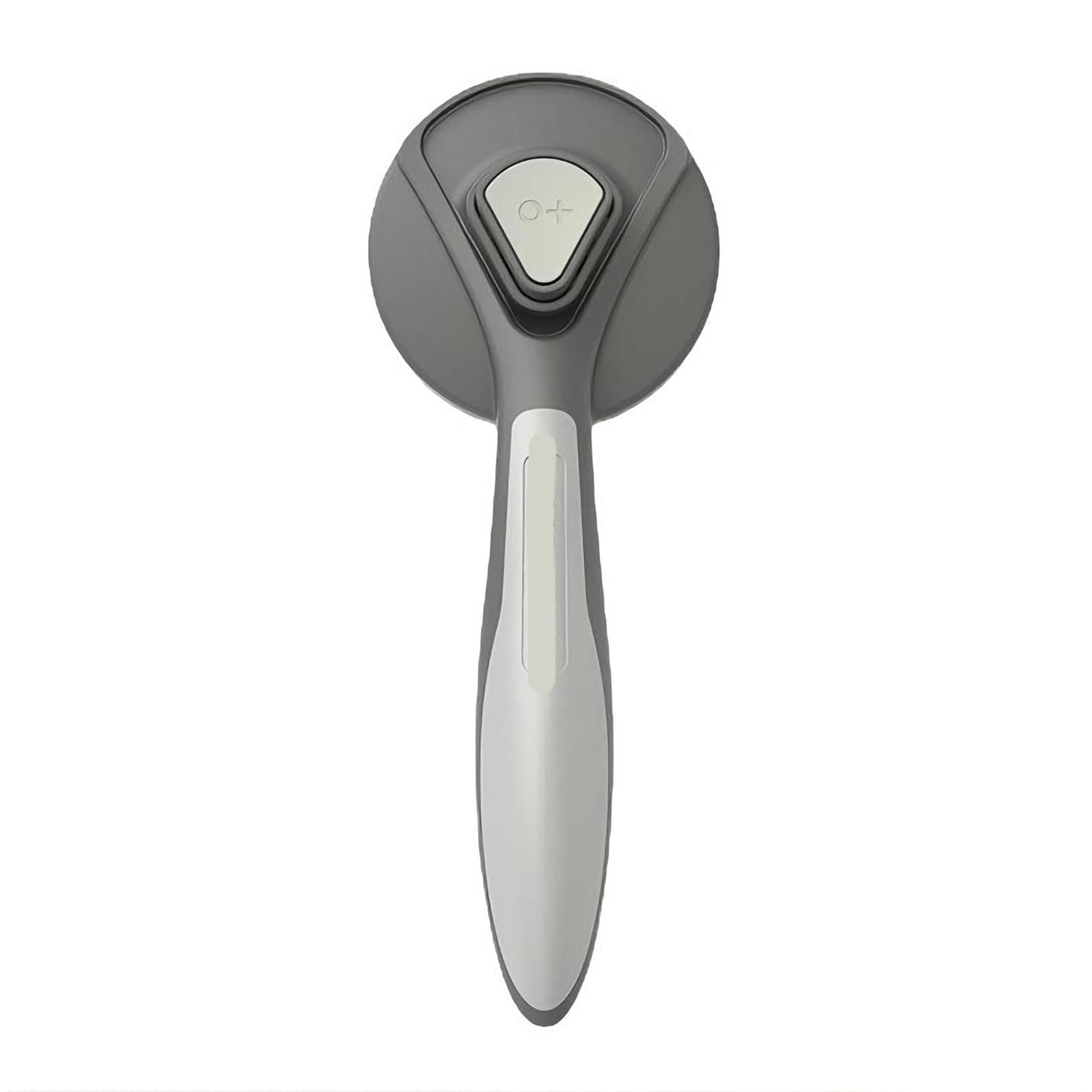 ACDANC Self Cleaning Slicker Brush for Dogs and Cats Pet Grooming Hair Brush Removes Undercoat Loose Hair Mats Tangles And Dirt Massages All Hair Types Gray