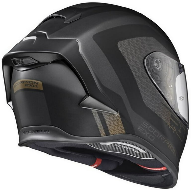 Scorpion EXO-R1 Air Hive Motorcycle Helmet Gold/Black XL - Walmart.com