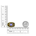 thumbnail image 5 of Mementos PJM Custom 10kt Yellow Gold Men's Class Rings for High School and College-Champion, 5 of 7