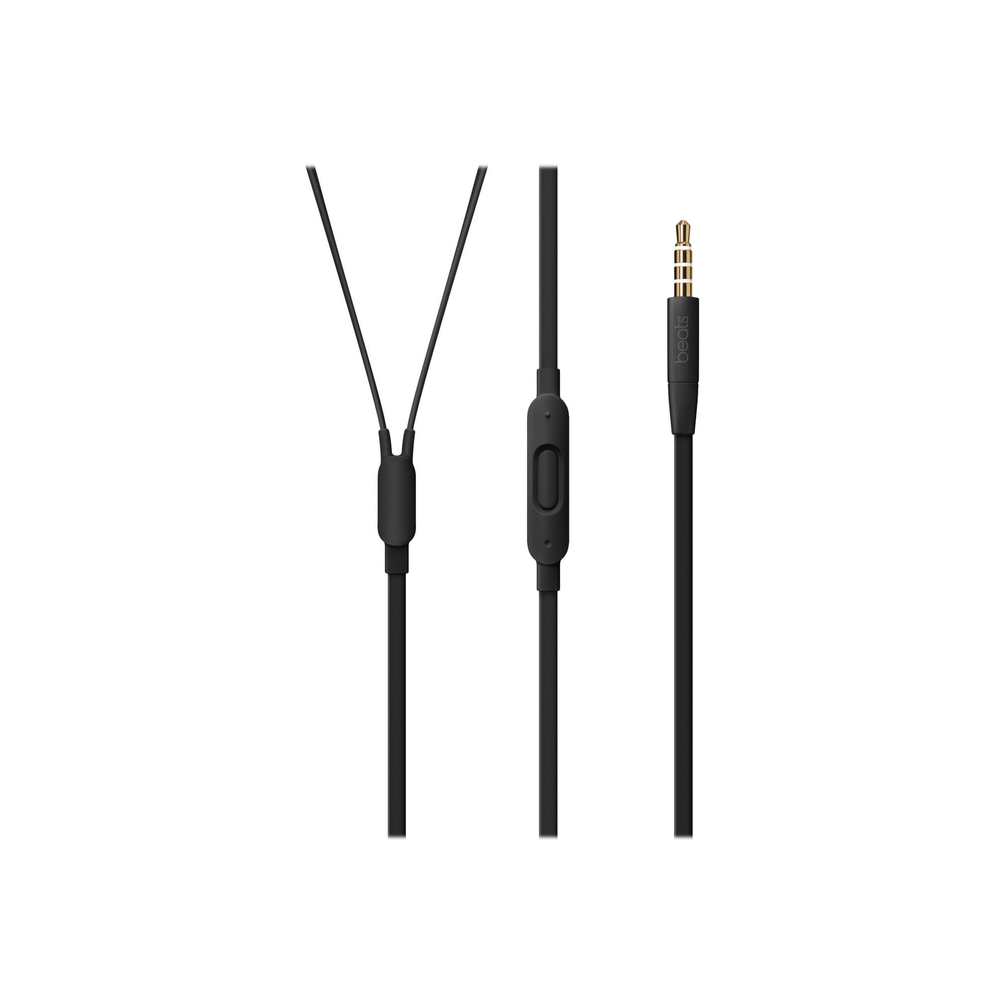 Beats urBeats3 Earphones with mic in ear wired 3.5 mm jack noise isolating black Walmart