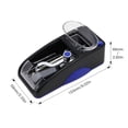 thumbnail image 4 of Máquina para liar cigarrillos eléctrica Máquina automática para hacer cigarrillos y tabaco Rodillo para hacer inyectores de tabaco portátil 0.31"/8 mm y la mayoría del papel de liar (Azul), 4 of 5