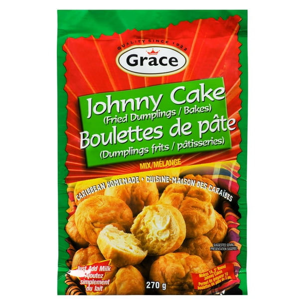 Mélange aux dumplings frits Johnny Cake de Grace 270 g