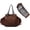 Brown, variant on Travoe Tote Bag, 3-in-1 Convertible Work & Travel Bag, Lightweight Water-Repellent Nylon, 16 Compartments