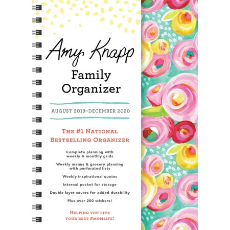 2020 Amy Knapp's Family Organizer: August 2019-December 2020 (Best Family Organiser App Uk)