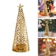 thumbnail image 5 of Portavelas de Navidad de Hierro Portavelas de Navidad Portavelas Votivas Decorativas Portavelas para El Dormitorio Sala de Estar Mesa de Cena en Casa Pequeña Colco porta vela, 5 of 7