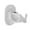 Clear, variant on Non Punching Hanging Rod Clip ABS for Curtain Rod Roman Rod Installation