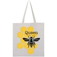 thumbnail image 3 of Inktastic Honeycomb Queen Bee Tote Bag, 3 of 4