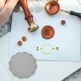 thumbnail image 3 of Shisuyan 1 Set Metal Wax Seal Molds Wax With Sealing Silicone Mat Pad Set Sealing Wax Kit, 3 of 9