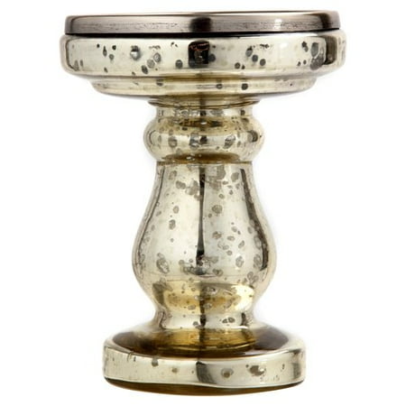 Better Homes and Gardens Medium Mercury Pillar Holder, Gold