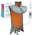 thumbnail image 1 of Large 24"x40" Heating Pad for Neck and Shoulders Back Pain Relief, Flannel Electric Full Back Heating Pad with Fast-Heating and 3 Heat Settings, 1.5H Auto Shut Off Available, Machine Washable, Grey, 1 of 10