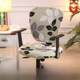 thumbnail image 2 of Housse de Chaise Réglable en Hauteur Universelle avec Motif Brodé Polyester, 2 of 6