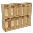 thumbnail image 2 of WOOD DESIGNS 10 Section Locker, 2 of 24