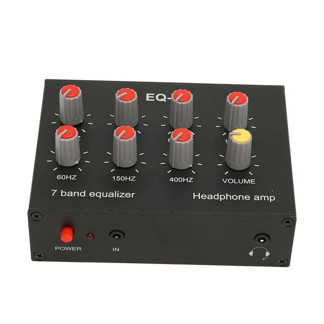 Ecualizador de sonido Nikou 7 bandas ecualizador digital Construcción robusta