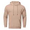 thumbnail image 6 of BOOMNY Mens Hoodies Long Sleeve Hoodie for Men Letter Graphic Y2K Soft Warm Pullover Hooded Sweatshirt Cozy Fall Winter Hoodies With Pocket, 6 of 6