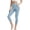E, variant on Zulora Women's High Waist Slim Capri Leggings with Side Pockets Stretchy Cropped Yoga Pants Soft Moisture Wicking Fabric for Fitness Running Jogging Pilates Dance Casual Daily Wear