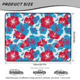 thumbnail image 7 of HUISEFOR Red Hibiscus Flower Car Trunk Mat 29" x 39" Non-Slip Anti-Scratch Cargo Mat Rear Trunk Liner, Easy Installation, Full Protection, Easy To Clean, Universal Fit for Most Cars, 7 of 7