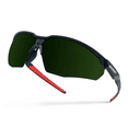 thumbnail image 2 of Jackson Safety Safety Glasses - HyperGuard H-Series - Shade 5.0 IR Lens - Black Half Frame - STA-CLEAR Anti-Fog, 2 of 9