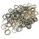 thumbnail image 3 of 50 Pcs Anillos Abiertos de Colores Mixtos Llamativos de Metal Puede Utilizar para Hebilla de Enlace de Cuero 13mm Macarena Anillos de salto de metal, 3 of 8