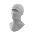 thumbnail image 2 of Pasamontañas para adultos, máscara facial, capucha, verano, a prueba de polvo, cómoda y ligera. Gris, 2 of 9