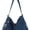 Dark Blue, variant on Sunyuer Women Vintage Washed Denim Hobo Bag, Large Capacity Commuter Shoulder Tote Handbag, Casual Retro Denim Crossbody Bag with Adjustable Strap for Work Travel Daily Use
