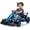 blue, variant on EastVita 24V Electric Drift Kart for Kids Ages 6-12, Adjustable Seat &Variable Speed(8.5MPH), EVA Silent Wheels & Parent-Approved Safety, Outdoor Ride-On Toy