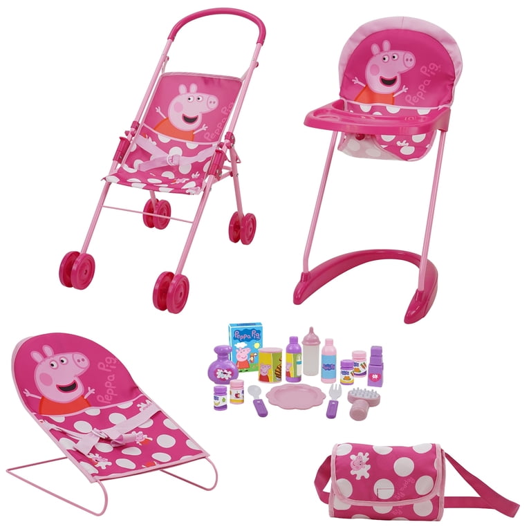 Peppa Pig 19-Piece Sleep N' Play Doll Set, Ages 3+ photo 1